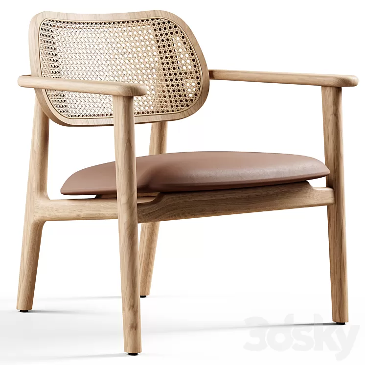 Vincent Sheppard - Titus lounge chair 3D Model Free