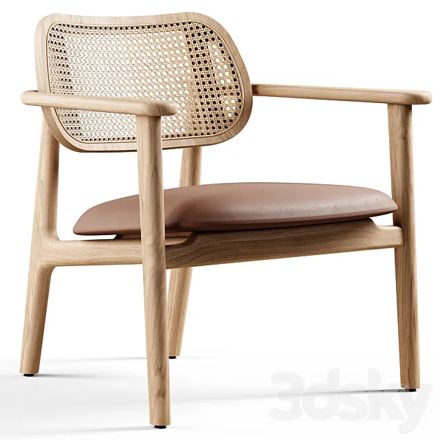 Vincent Sheppard - Titus lounge chair 3D Model