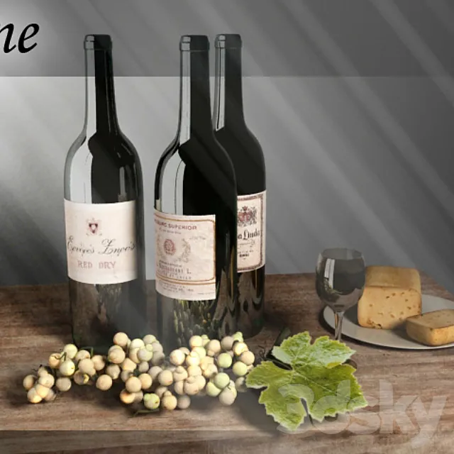 Vine collection 3DModel