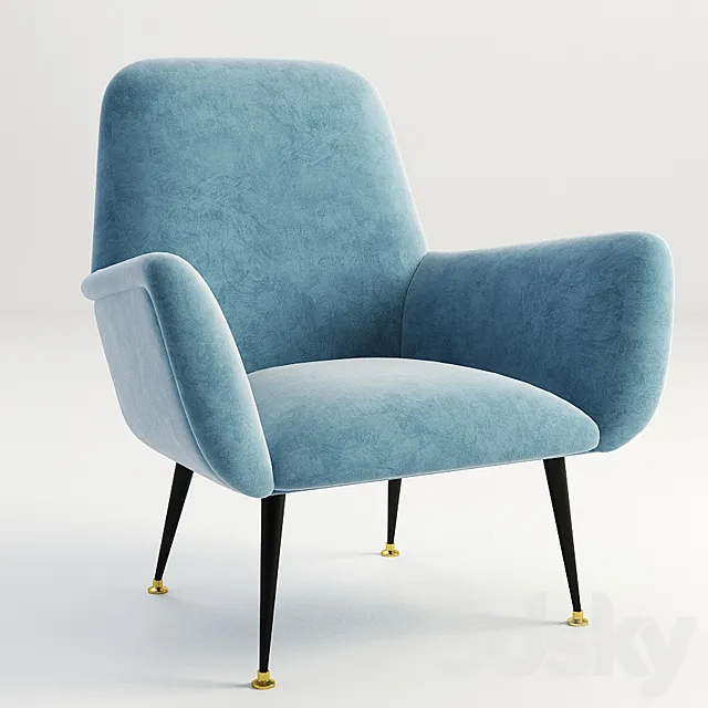 VINTAGE ARMCHAIR 3DModel
