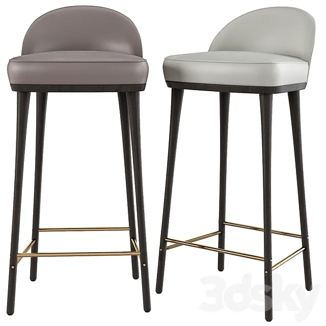 Vintage bar chair 3DModel