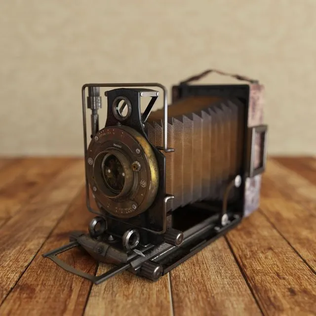 Vintage camera 3D Model