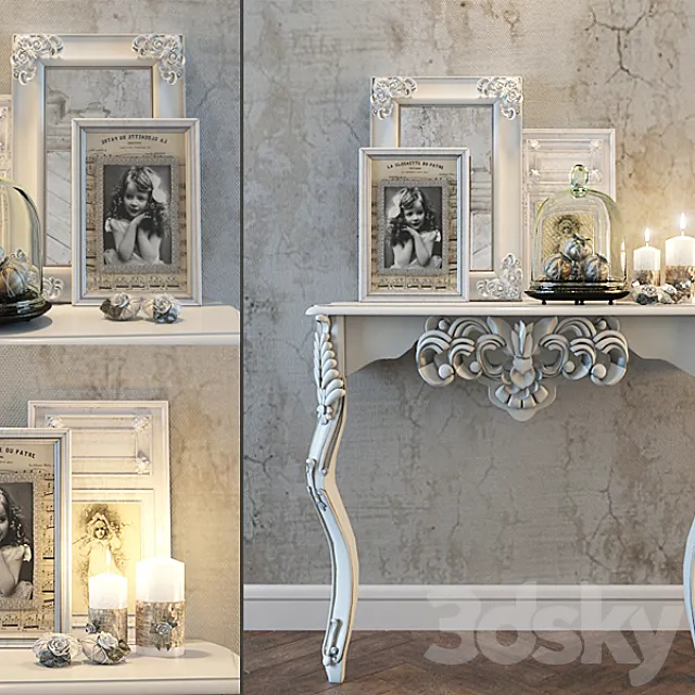 Vintage decor 3D Model