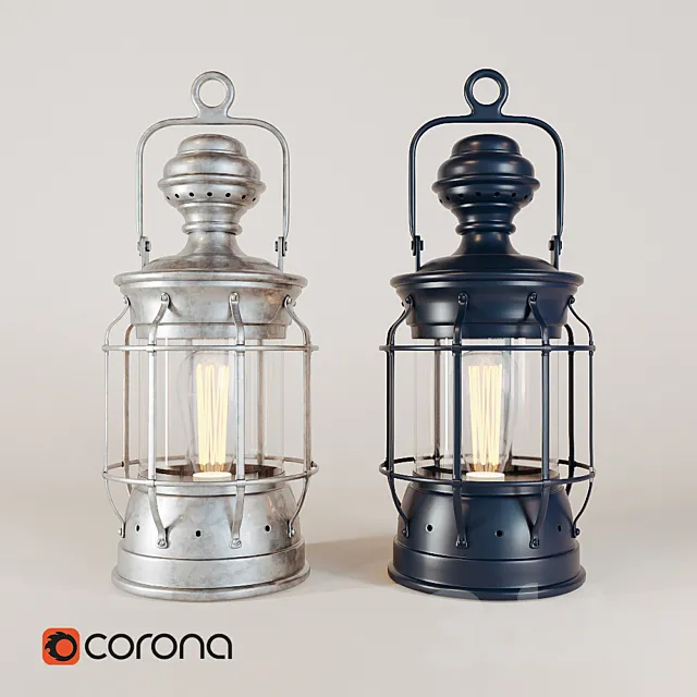 Vintage lantern 3DModel