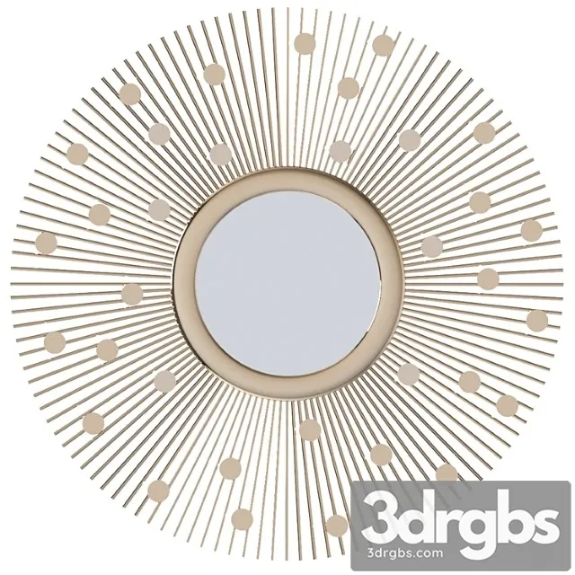 Vintage mirror soleil 3D Model Free