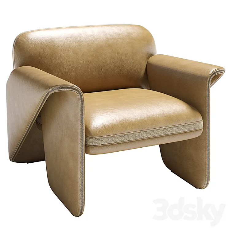 Vintage Swiss De Sede DS 125 3D Model Free