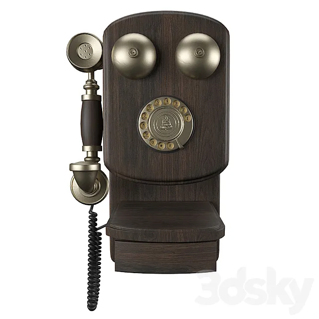 Vintage wall phone Free Download
