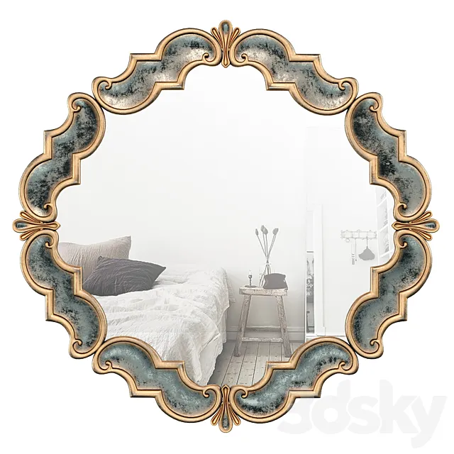 Vintondale Accent Mirror ARGD3097 3DModel