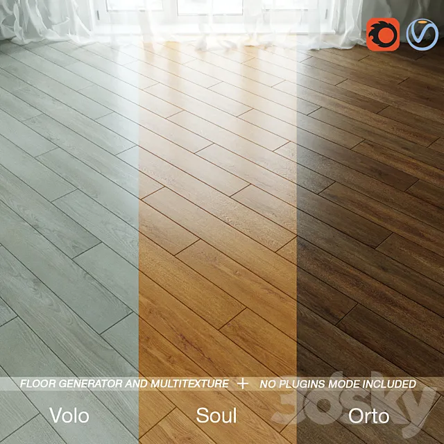Vinyl Flooring Part 10 3DModel