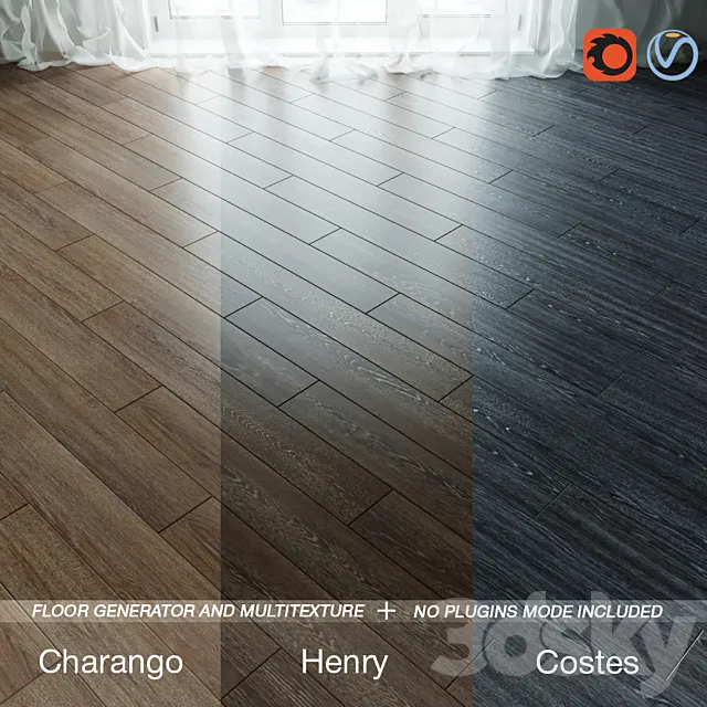 Vinyl Flooring Part 2 3D Model