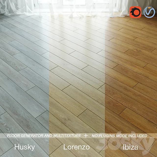 Vinyl Flooring Part 3 3D Model