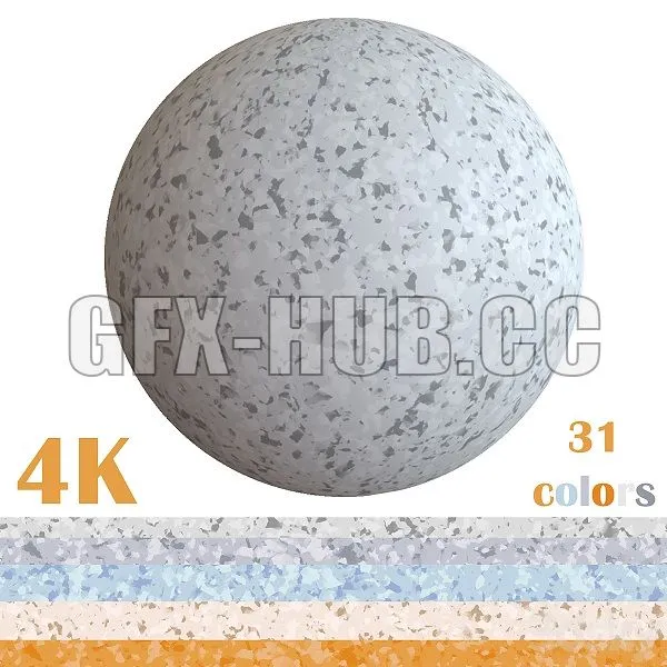 Vinyl Hospital Flooring Pack 1 3D Model