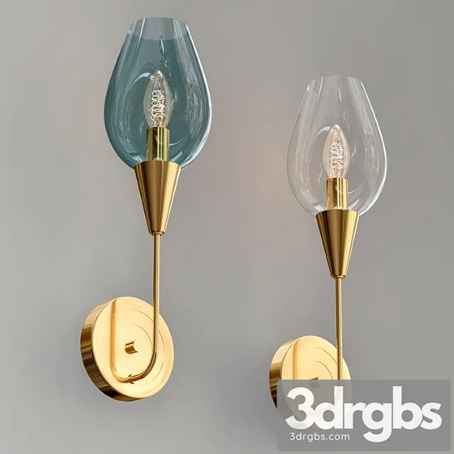 Viola Wall Lamp 3D Model Free
