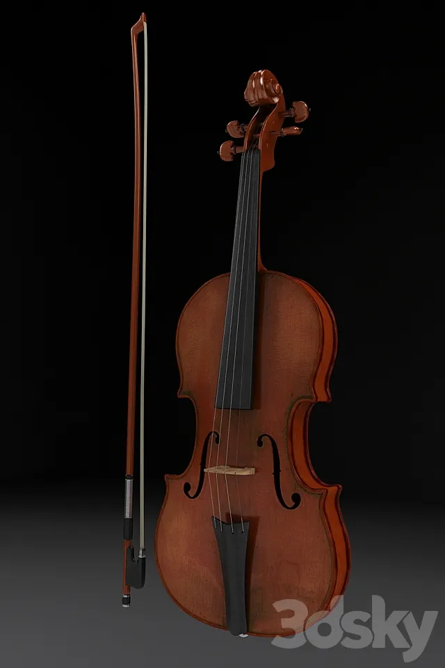 Violin and bow Free Download