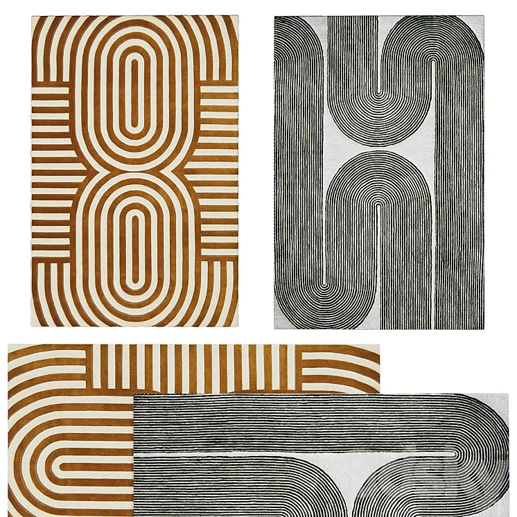 Viper and Walter Rug 3D Model Free