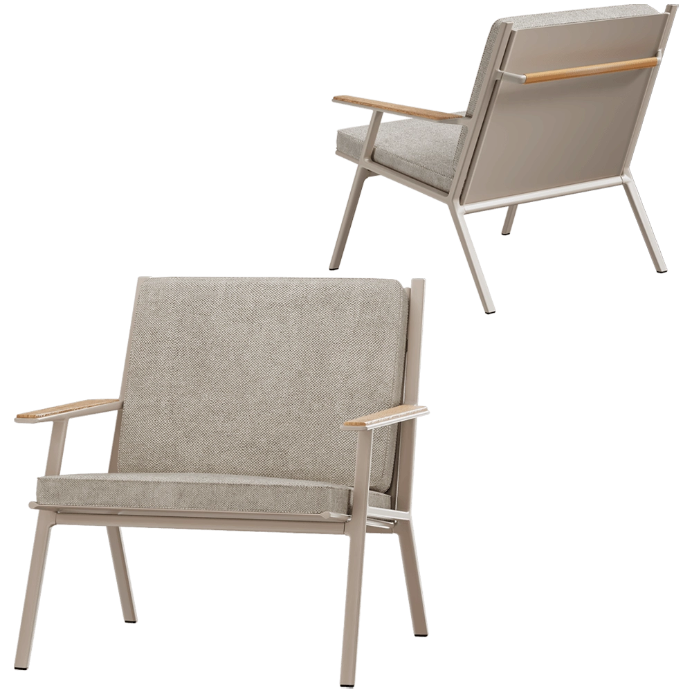 Vipp - Open-air lounge chair 3D Model