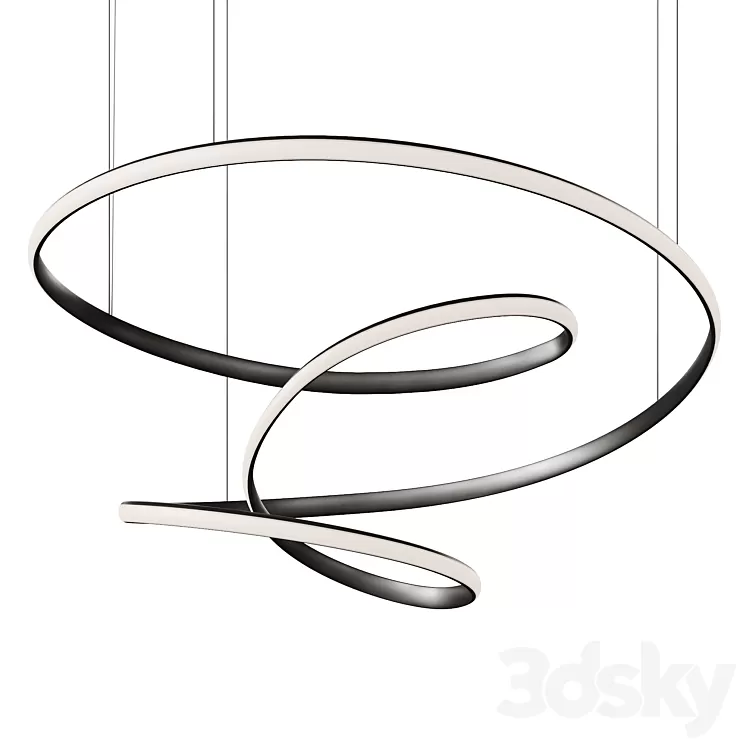 VISIONARY LIGHTING Broadwindsor Large Spiral 3D Model