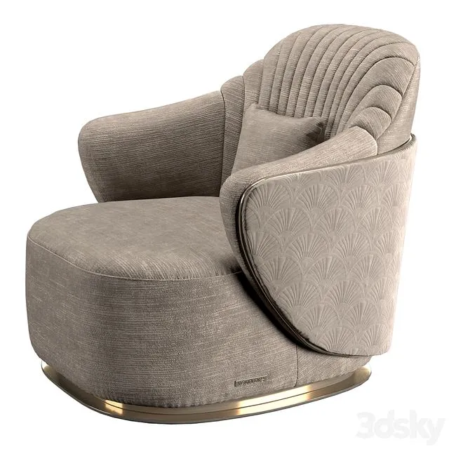 Visionnaire adele Armchair 3D Model