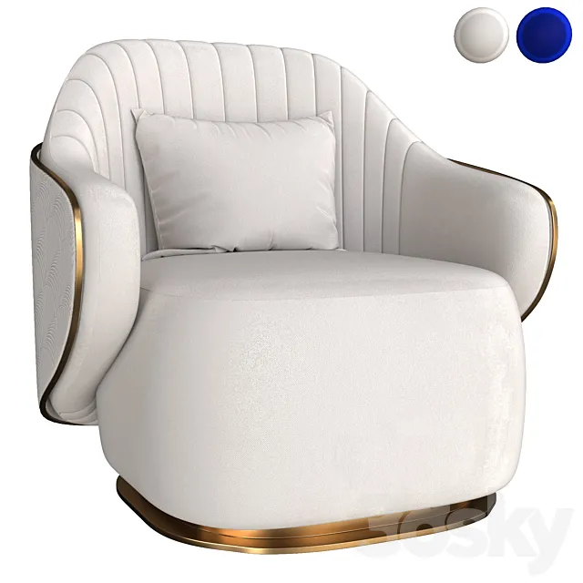 Visionnaire Adele Armchair 3DModel