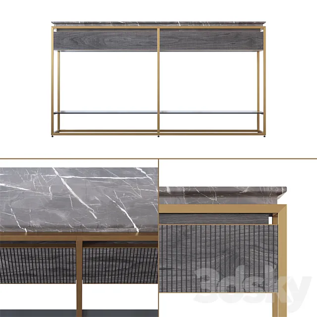 Visionnaire Banner Console 3D Model