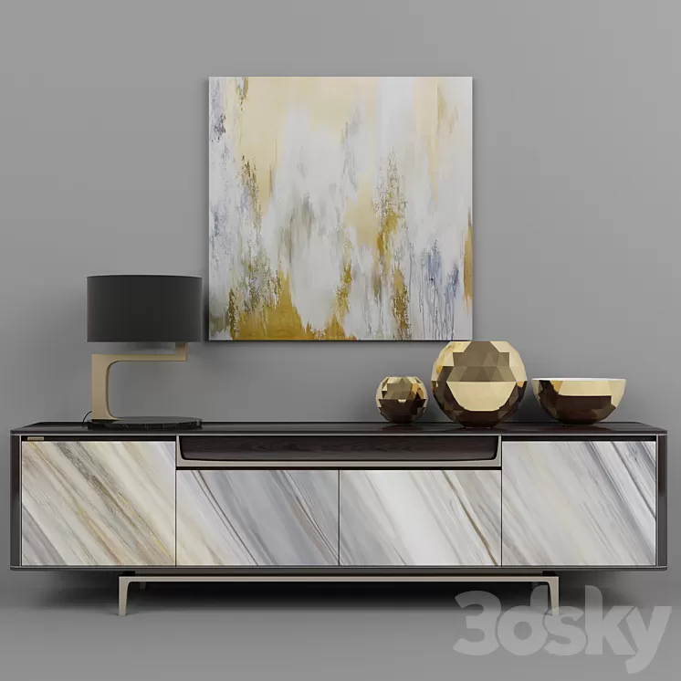 Visionnaire barney 3D Model