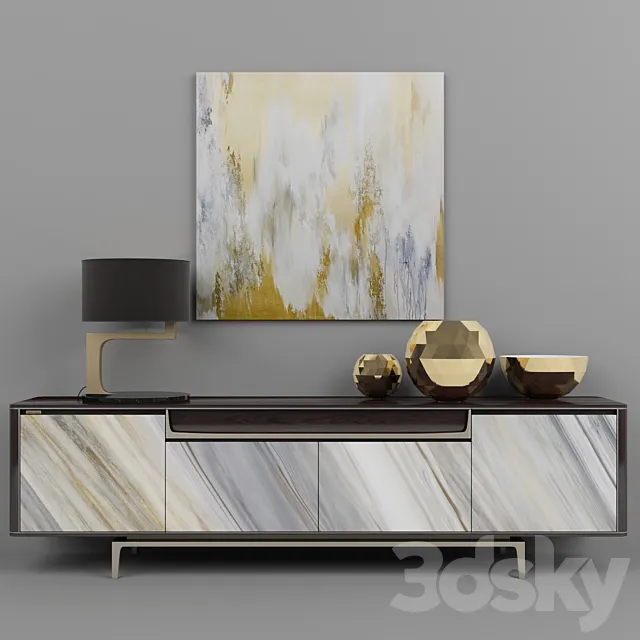 Visionnaire barney 3DModel