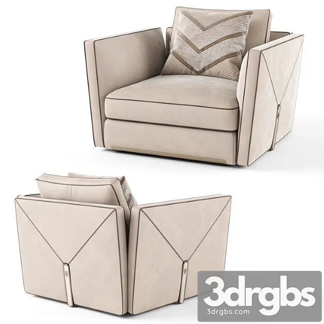 Visionnaire bastian armchair 3D Model Free
