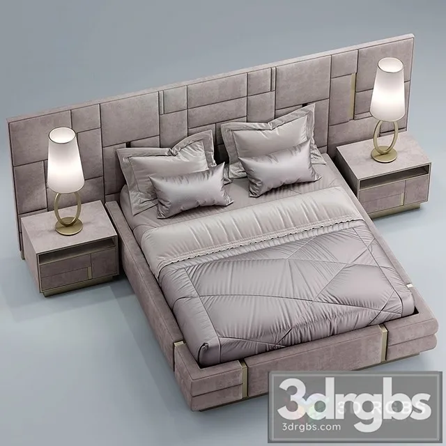 Visionnaire Beloved Bed 3D Model Free