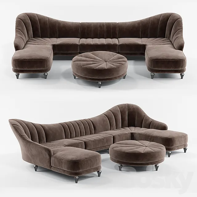 Visionnaire Berkano Sofa 3DModel