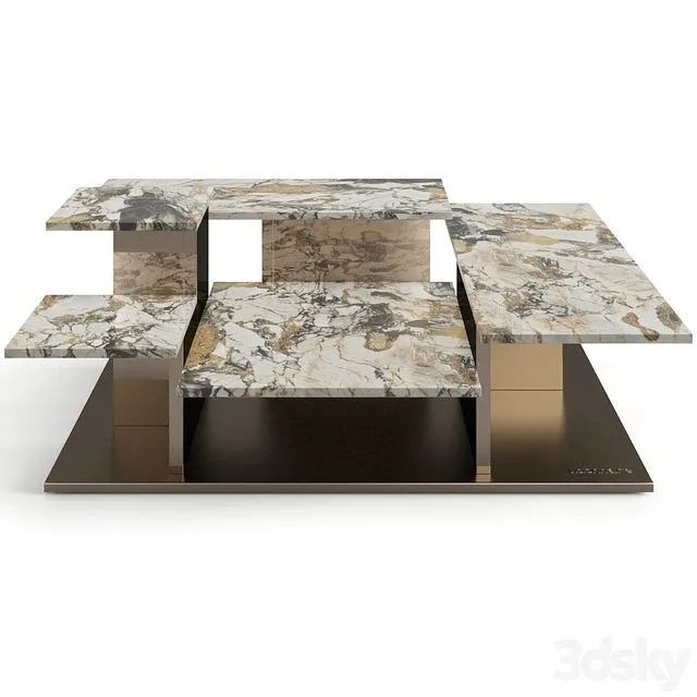 Visionnaire Building coffee table 3D Model