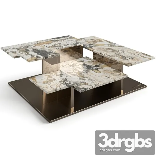 Visionnaire Building Coffee Table 3D Model Free