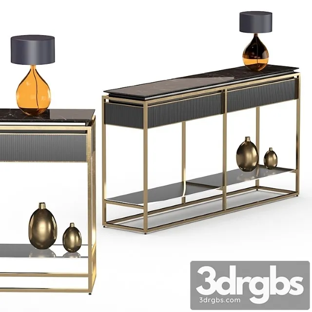 Visionnaire consoles banner 2 3D Model Free