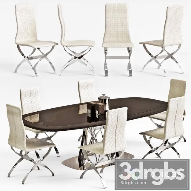 Visionnaire Dakar Spider Chair 3D Model Free