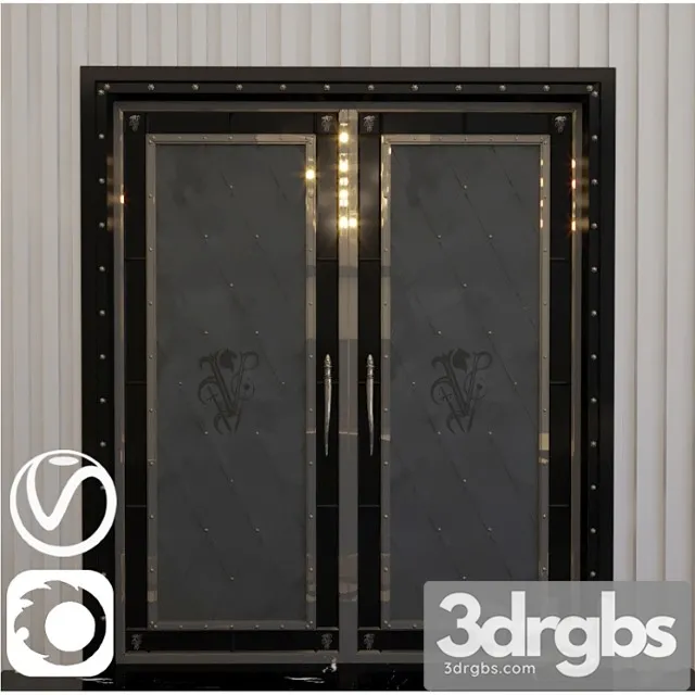 Visionnaire Door 1 3D Model Free
