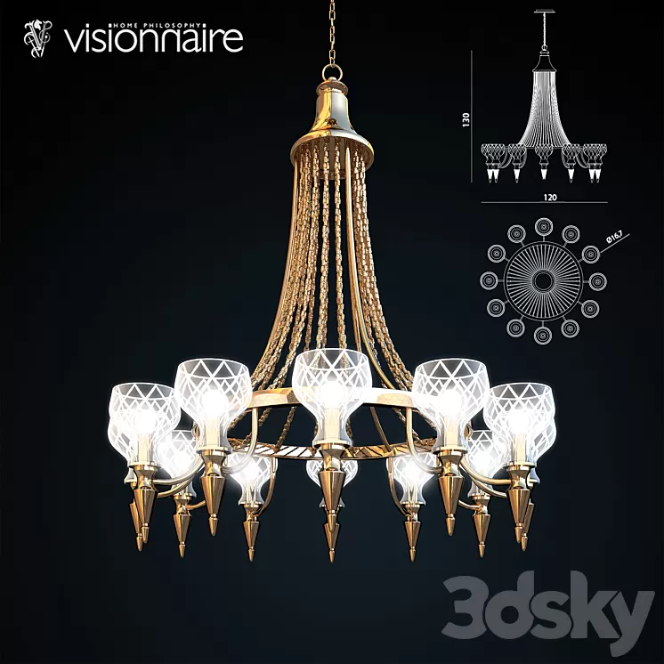 Visionnaire Eclipse 3D Model