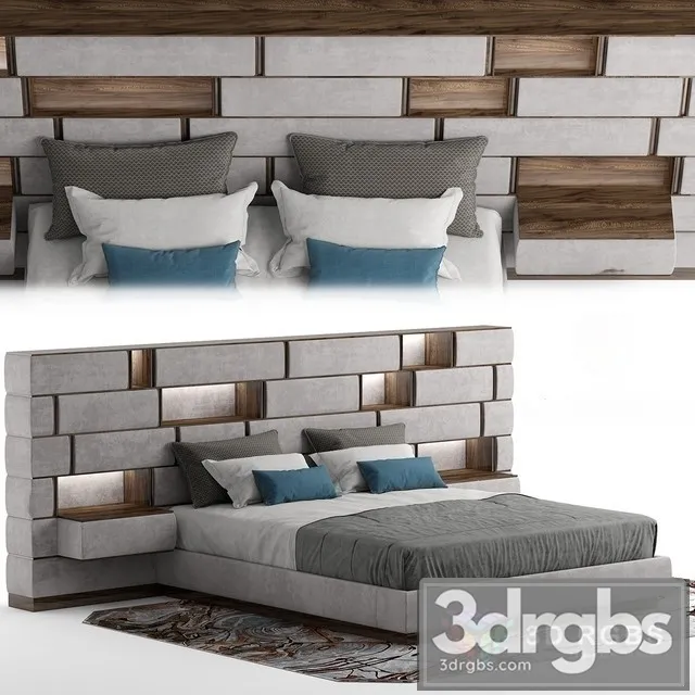 Visionnaire Emotion Bed 3D Model Free