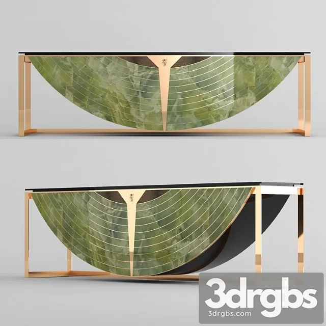 Visionnaire equinox bar console 2 3D Model Free