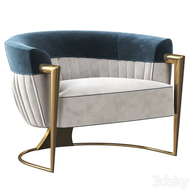 Visionnaire Grace armchair 3D Model