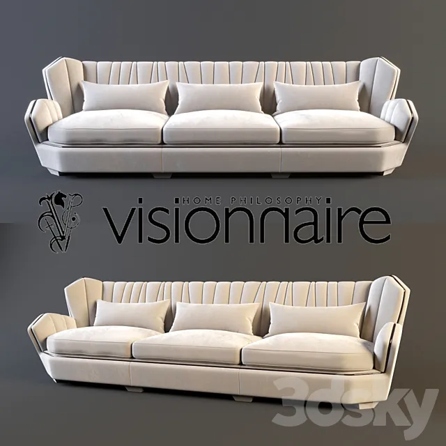 Visionnaire Hemingway sofa 3DModel