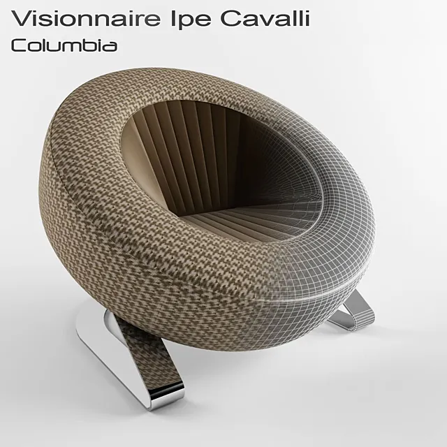 Visionnaire Ipe Cavalli _ Columbia 3D Model