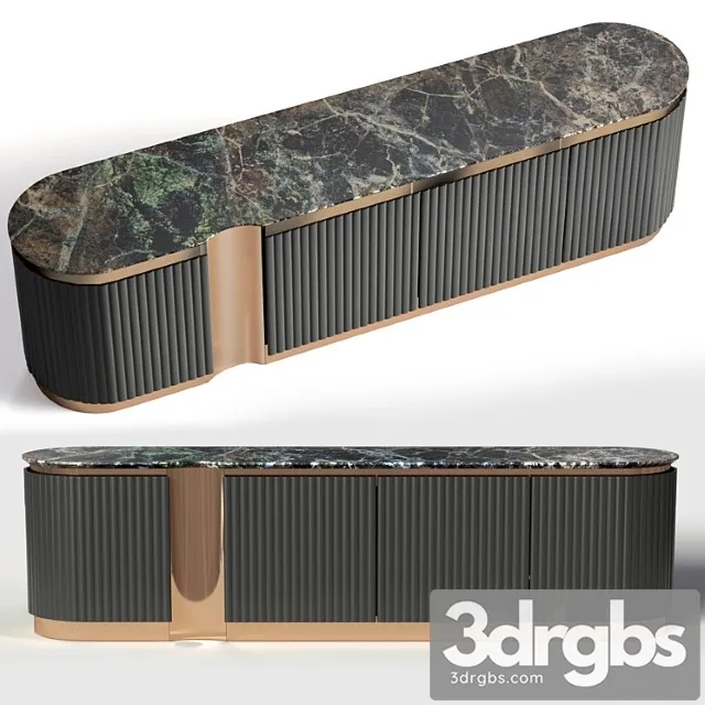 Visionnaire leonardo low unit 2 3D Model Free