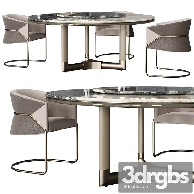 Visionnaire Morgan Bonnie Set 3D Model Free