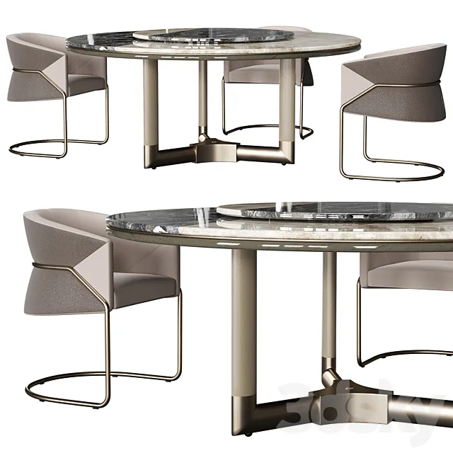 Visionnaire Morgan Bonnie set 3DModel