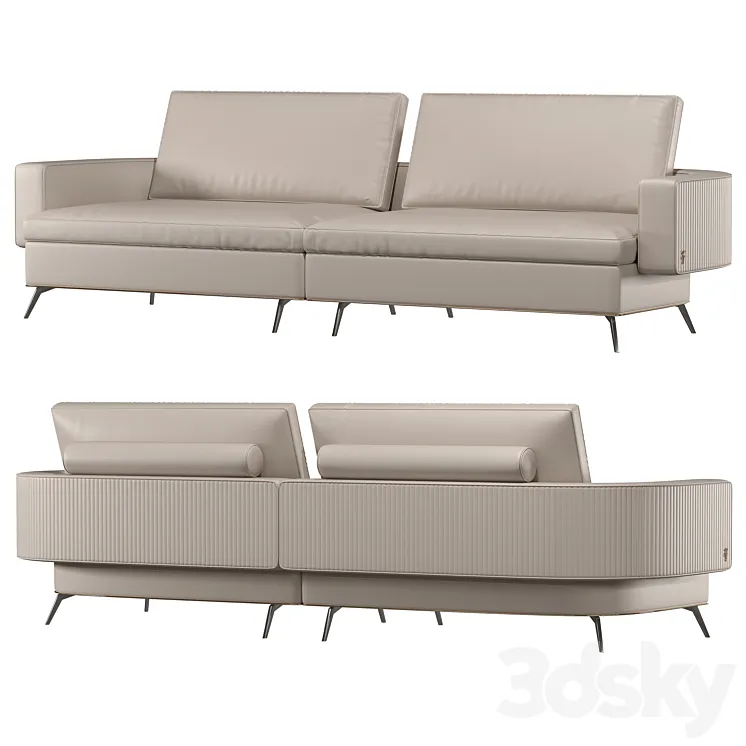 visionnaire rhapsody sofas 3D Model Free