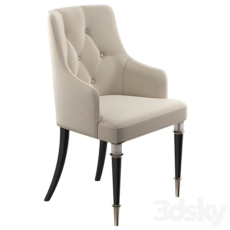 Visionnaire Sevigne Chair 3D Model Free