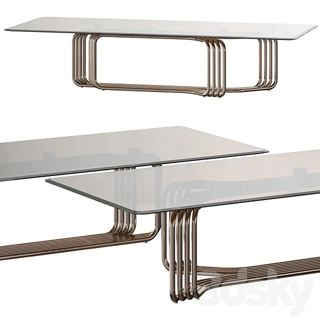 Visionnaire Vincent Table 3D Model