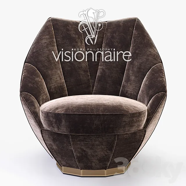 Visionnaire_Sontag_armchair 3DModel