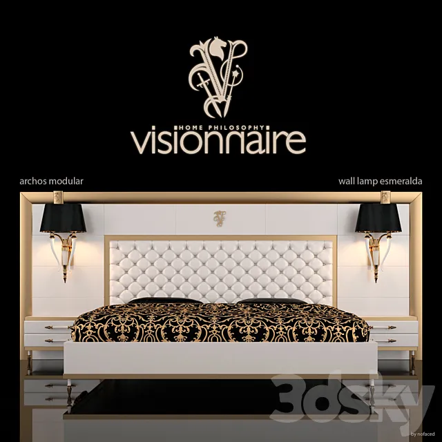 visionnare archos modular bed 3DModel
