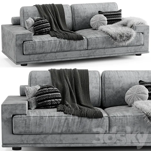 Viskonti Plus sofa 3D Model