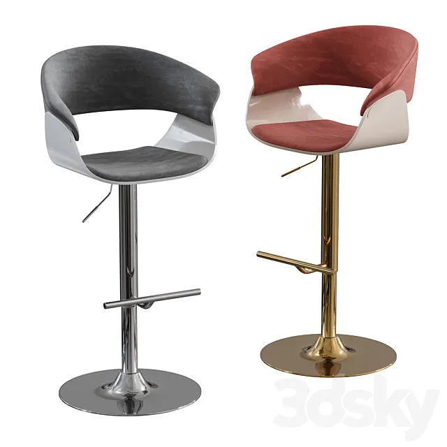 Vismara home bar stool 3DModel